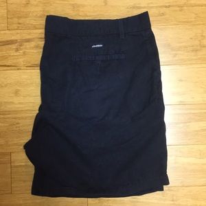 Chubbies navy flat front shorts waist 36